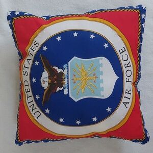 Air Force Military decorative pillow NWOT